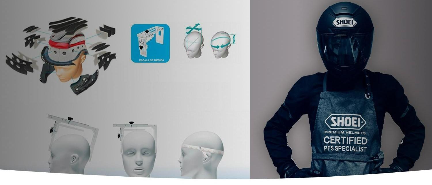 Fondo banner Hombre con casco oscura